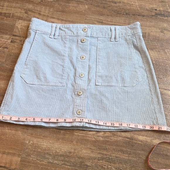 American Eagle Outfitters Purple Ribbed Mini Skirt Resort - Picture 9 of 9